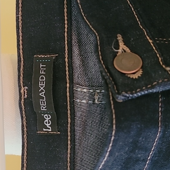 Lee Relaxed Fit Denim Jeans size 12 Long - Picture 2 of 4